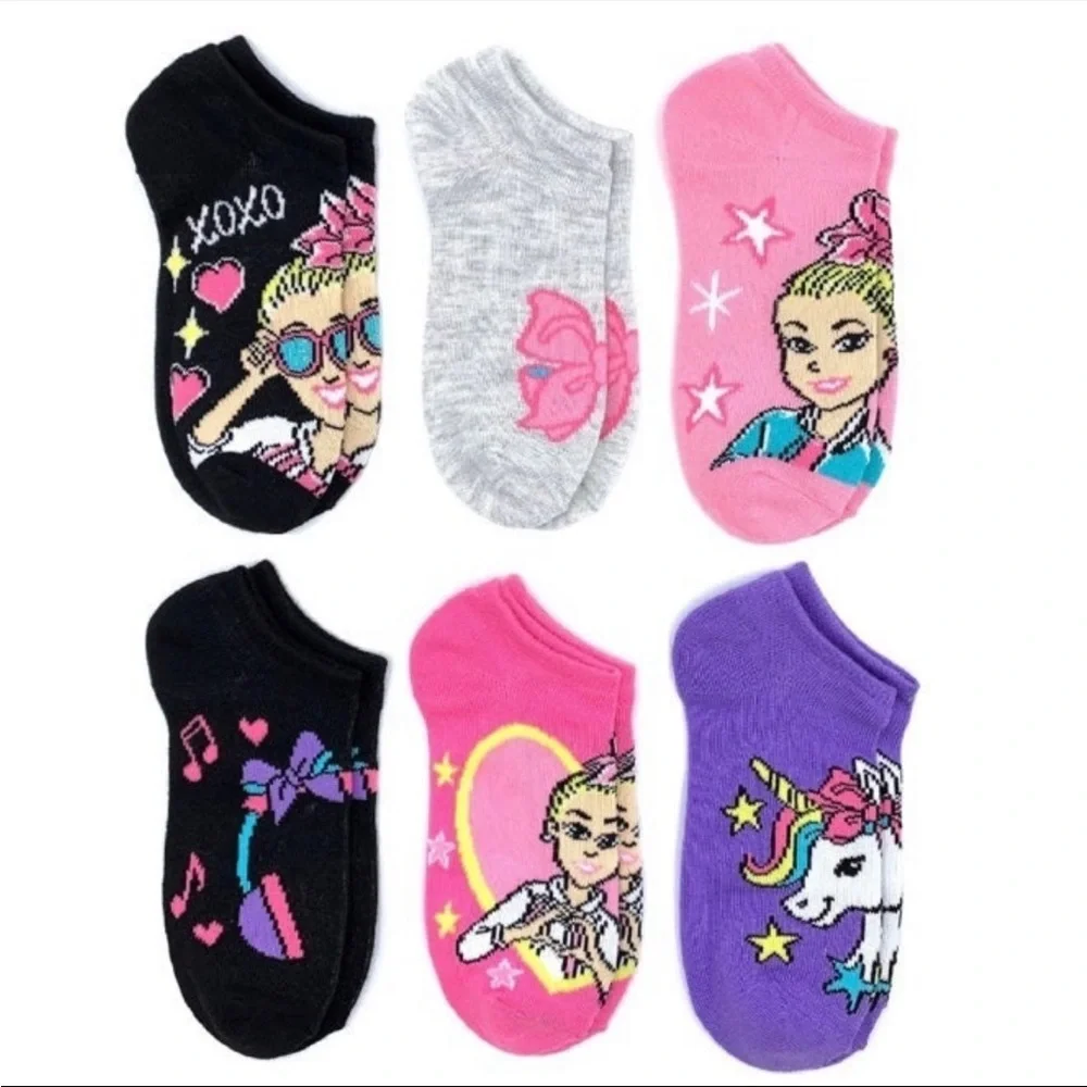Jojo 10 1/2-4 No Show Socks